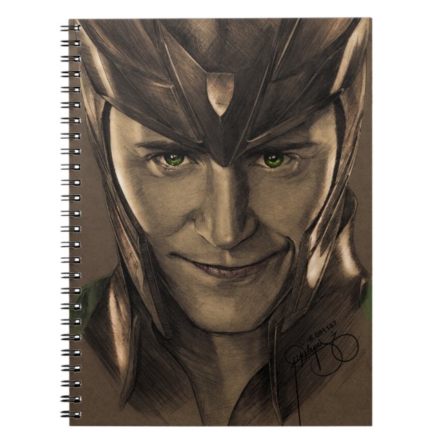 Carnet Dessin Loki (Devant)