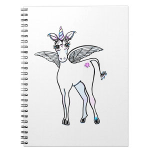 Carnet Dessin magique amusant Unicorn