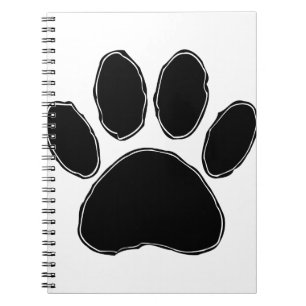 Carnet Dessin Paw Chien En Noir