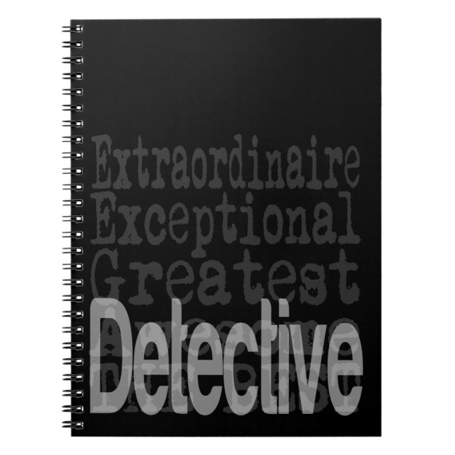 Carnet Détective Extraordinaire (Devant)
