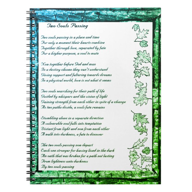 Carnet Deux âmes passent (Devant)