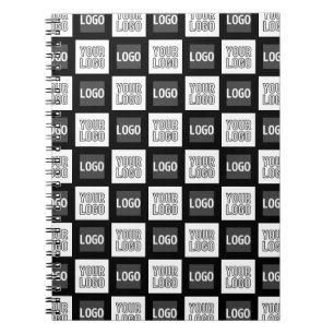 Carnet Deux logos ou images Motif répétitif