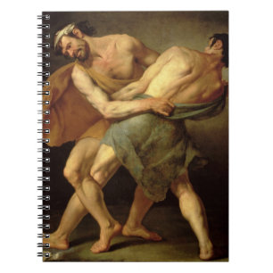 Carnet Deux lutteurs