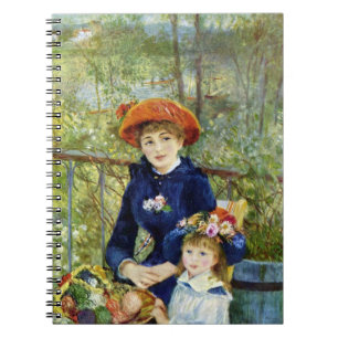 Carnet Deux Soeurs (En Terrasse) De Pierre Renoir