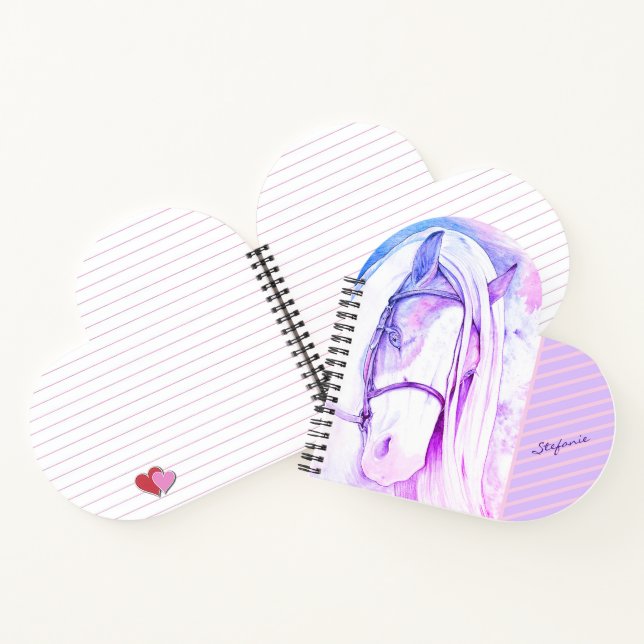 Carnet Deux tons (violet) (Intérieur)