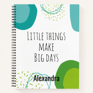 Carnet Devis d'inspiration géométrique moderne Abstrait