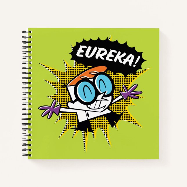 Carnet Dexter "Eureka !" Graphique de légende demi-ton (Devant)