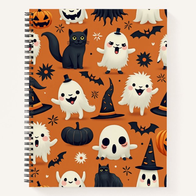 carnet d'halloween mignon (Devant)