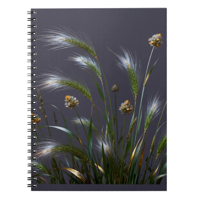 Carnet d'herbes dorées (Devant)