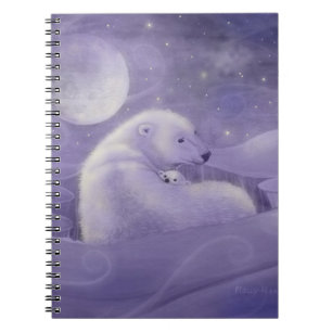 Carnet d'hiver de l'ours polaire et du ourson
