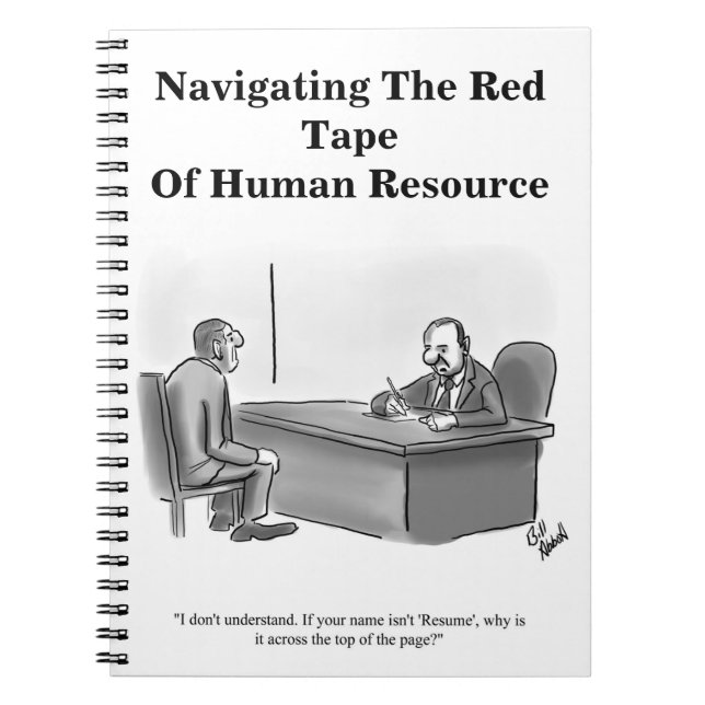 Carnet d'Humour d'entreprise amusant (Devant)