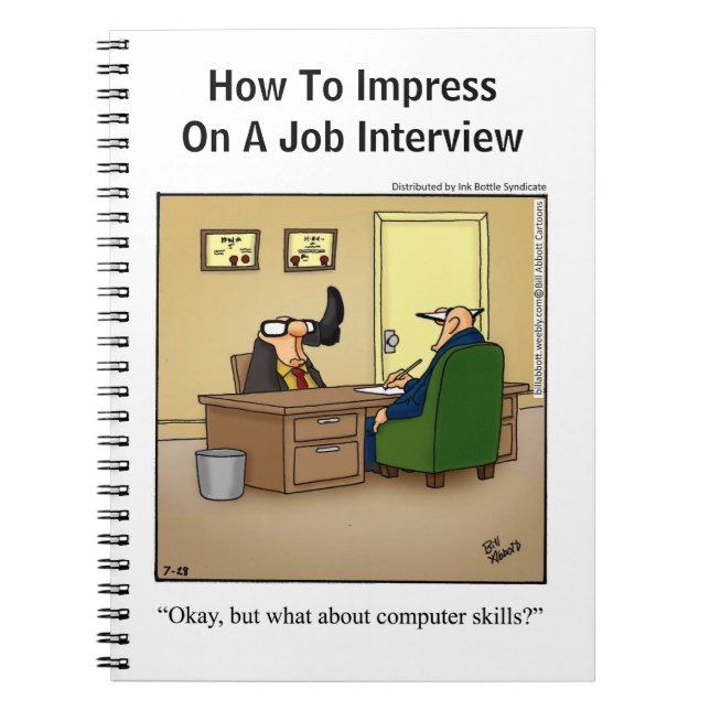 Carnet d'Humour d'entreprise amusant (Devant)