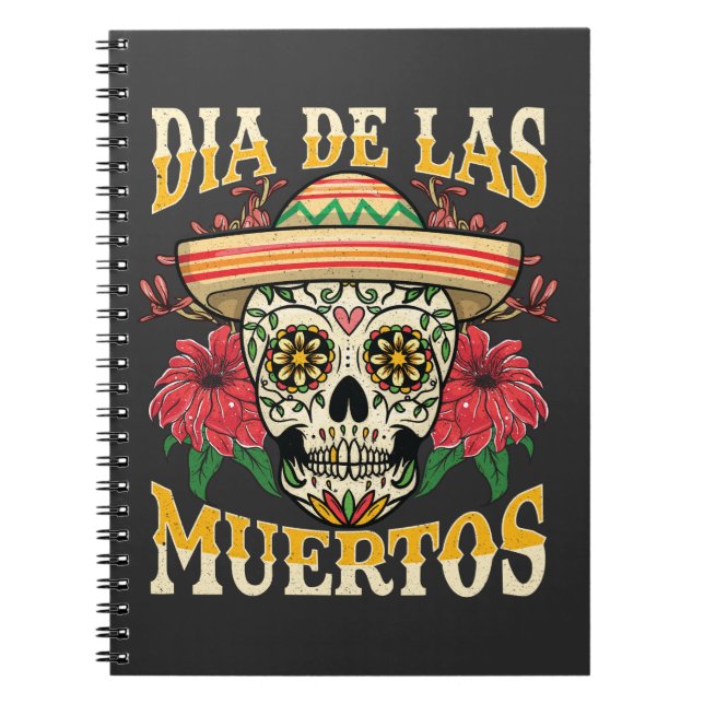 Carnet Dia De Las Muertos | Jour des morts (Devant)