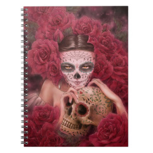 Carnet Dia de los Muertos Notebook