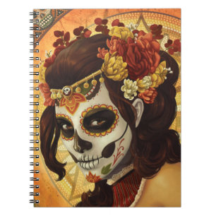 Carnet Dia De Los Muertos Throw Pillow