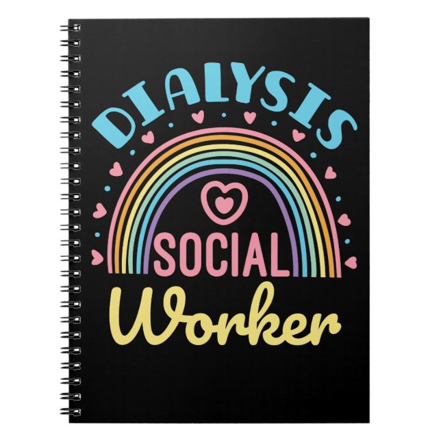 Carnet Dialyse Social Travailleur Renal LCSW (Devant)