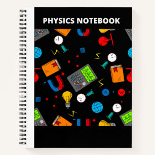 CARNET D'ICÔNES PHYSIQUES (NOIR)