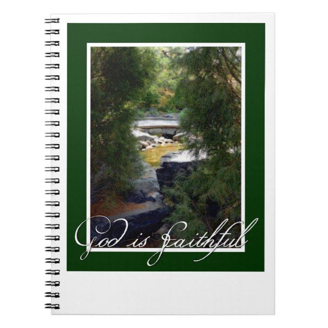 Carnet Dieu est fidèle (Devant)