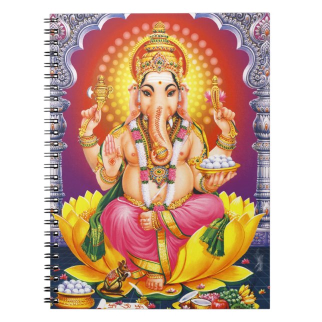 Carnet Dieu Ganesha (Devant)