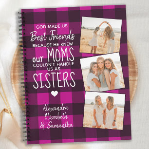 Carnet Dieu Nous A Fait Meilleurs Amis Pink Buffalo Plaid