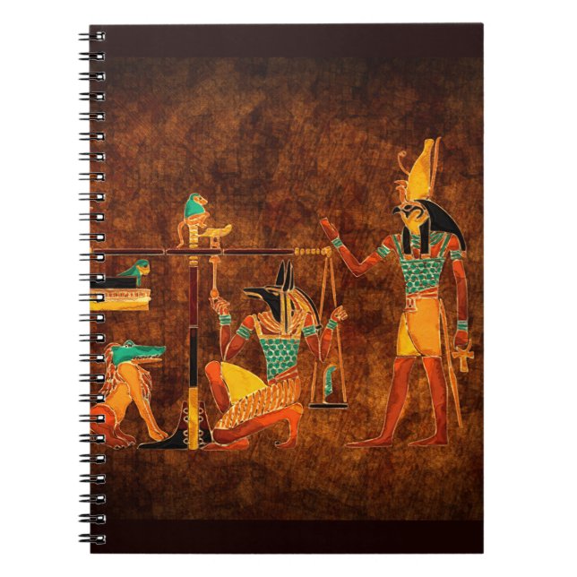 Carnet Dieux égyptiens antiques (Devant)