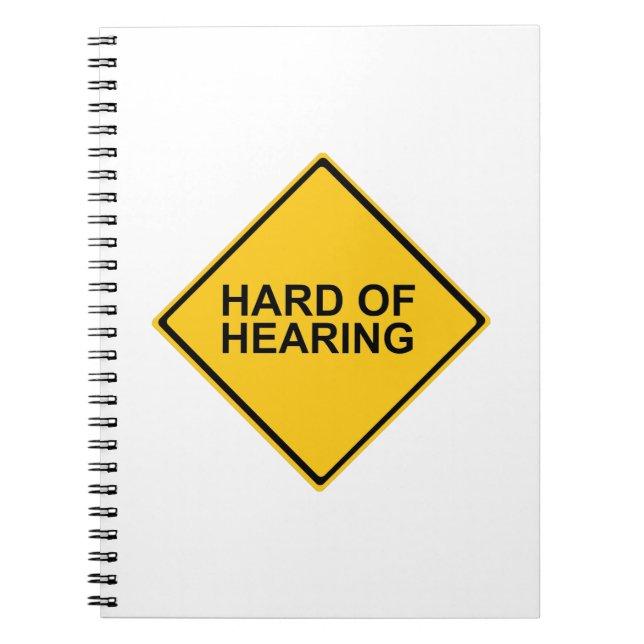 Carnet Difficile à entendre (Devant)