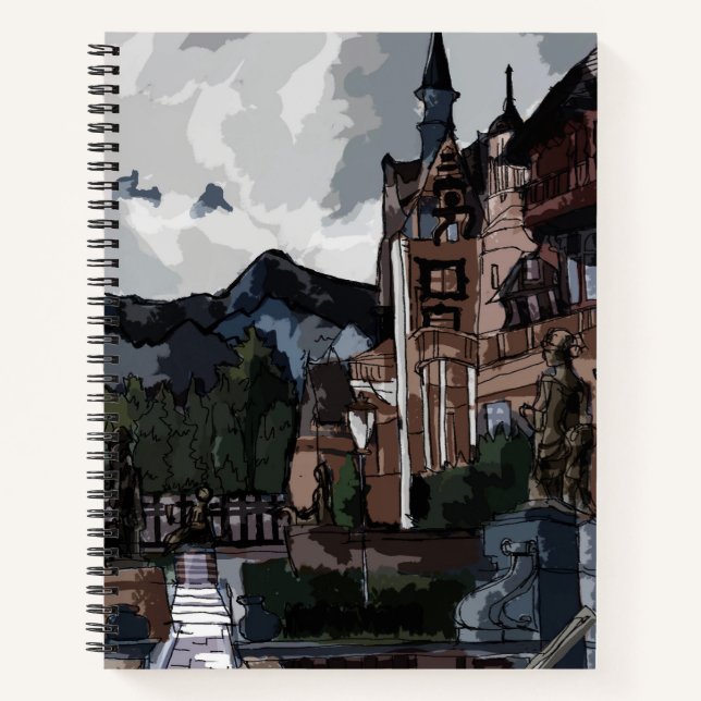 Carnet digital painting notebook (Devant)