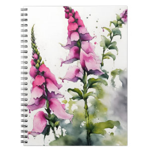 Carnet Digitale - Fleurs aquarelle