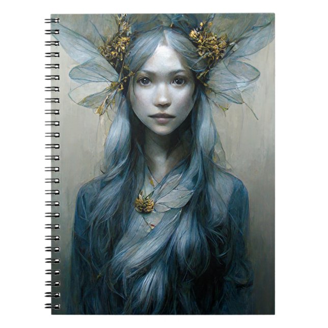Carnet d'Imaginaire d'Art Blue Gold (Devant)