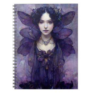 Carnet d'Imaginaire d'art gothique violet