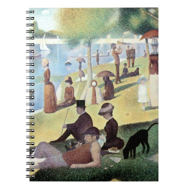 Carnet Dimanche après-midi, île La Grande Jatte par Seura (Devant)