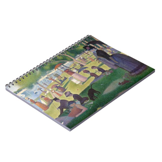 Carnet Dimanche après-midi sur l'île de La Grande Jatte (Côté gauche)