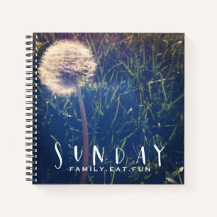 Carnet Dimanche Famille Manger Fun