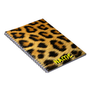 carnet d'impression de guépard
