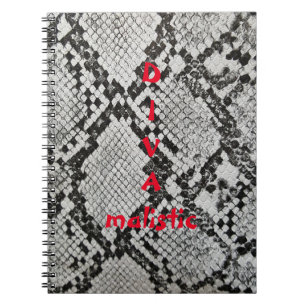 CARNET d'impression DIVAmalist Snakeskin
