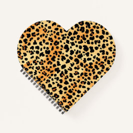 Carnet d'impression en forme de coeur