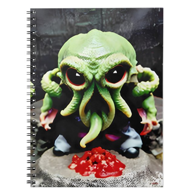 Carnet Dîner avec Cthulhu (Devant)