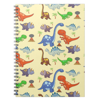 Carnet Dino World Spiral