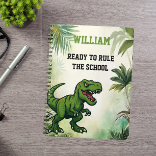 Carnet Dinosaur Tyrannosaurus Rex citation jungle