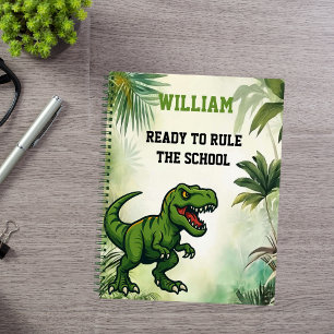 Carnet Dinosaur Tyrannosaurus Rex citation jungle