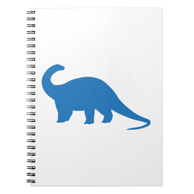 Carnet Dinosaure Bleu (Devant)