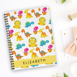 Carnet Dinosaures Mignons, Motif Des Dinosaures, Votre No