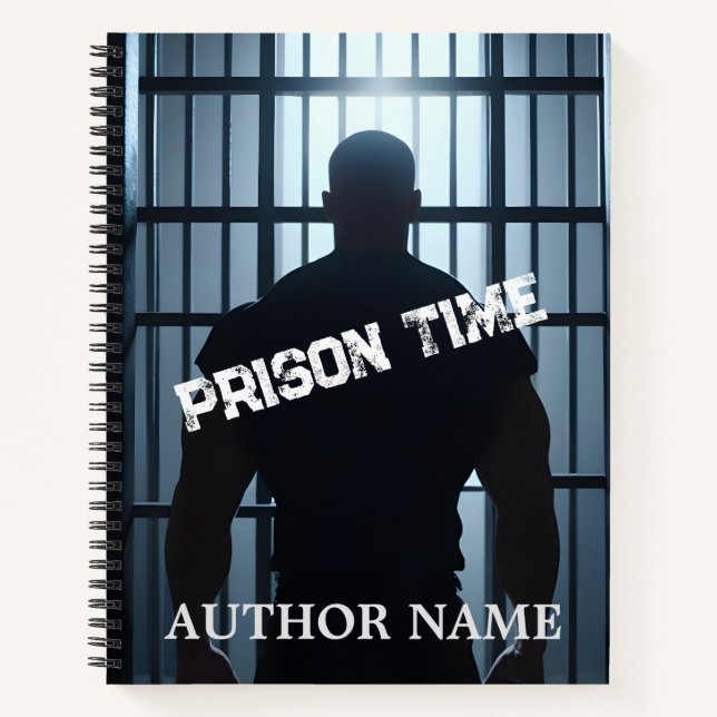Carnet d'inspiration du carnet de temps de prison (Devant)