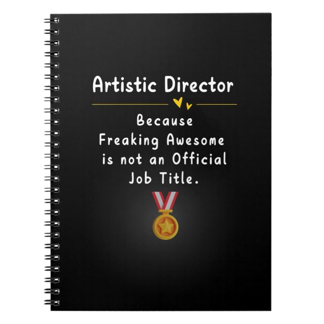 Carnet Directeur artistique (Devant)