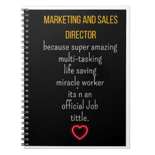 Carnet Directeur Marketing et Ventes