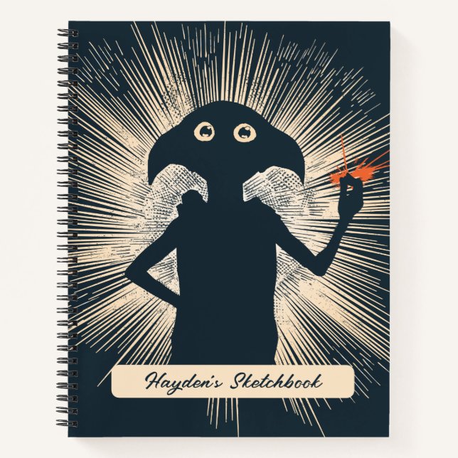 Carnet Dobby Casting Magie Dessin (Devant)