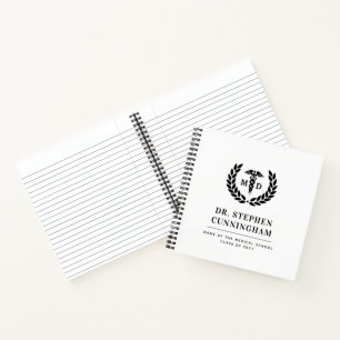 Carnet Docteur en médecine moderne Docteur en médecine Me