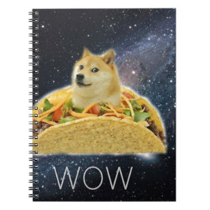 Carnet doge space taco meme