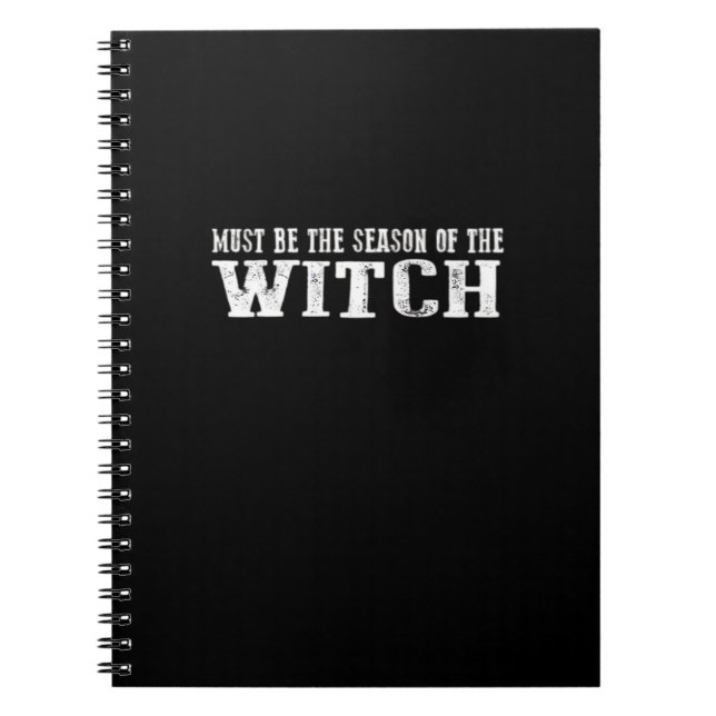 Carnet Doit Saison De Sorcière (Devant)