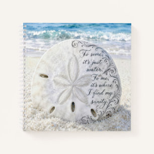 Carnet Dollar de Sable avec Citation Inspirante